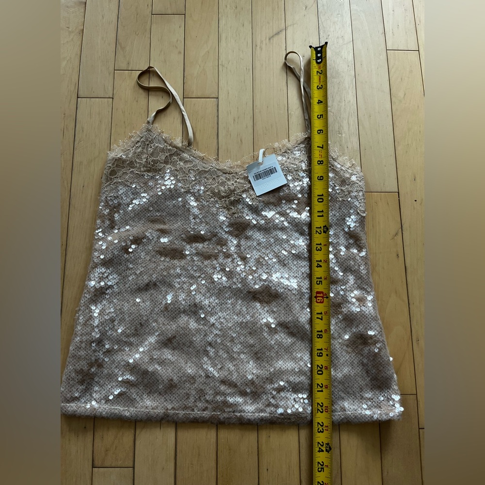 Simkhai Arlene Sequinned Lace Camisole - Picture 7 of 10